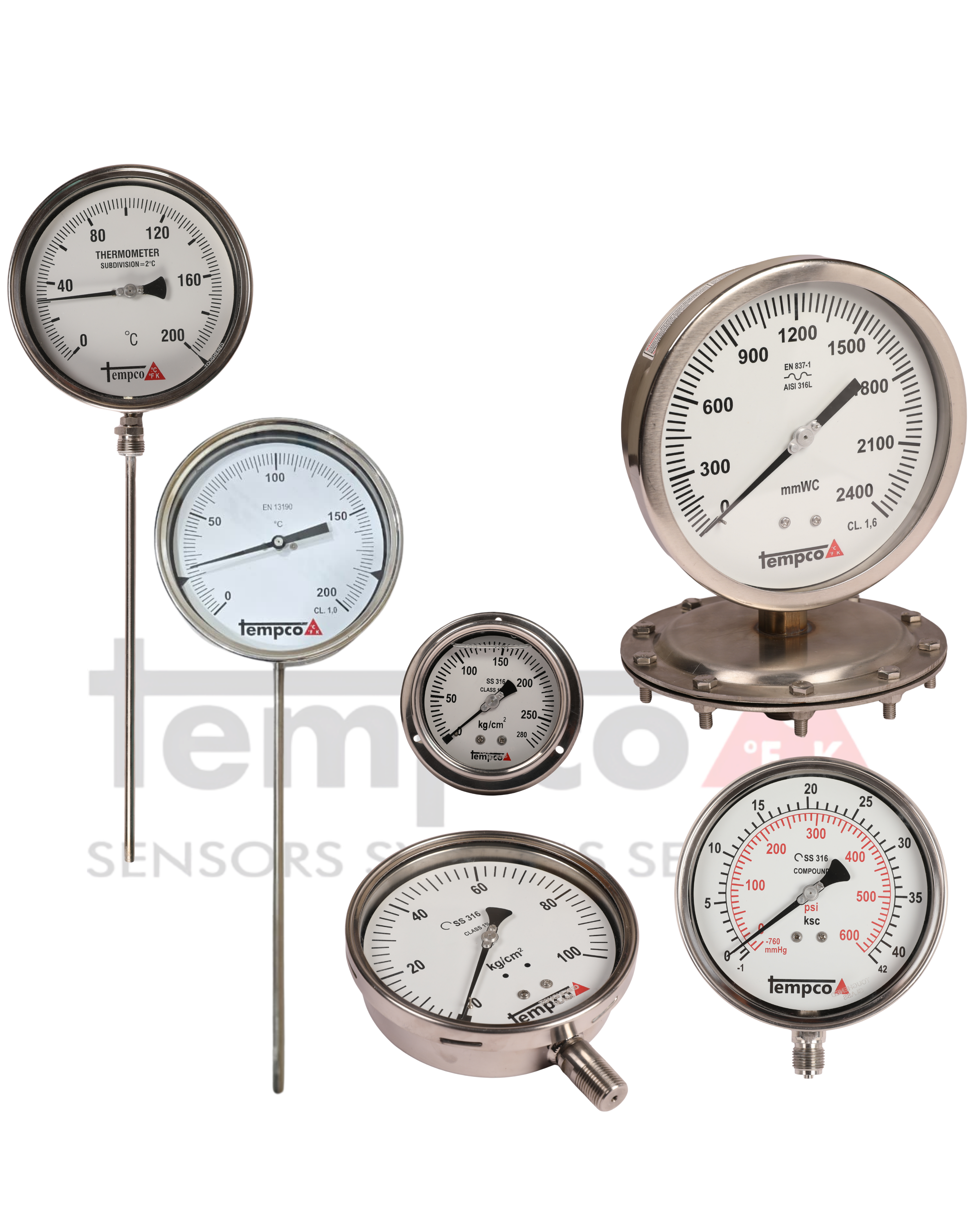 Pressure Gauges